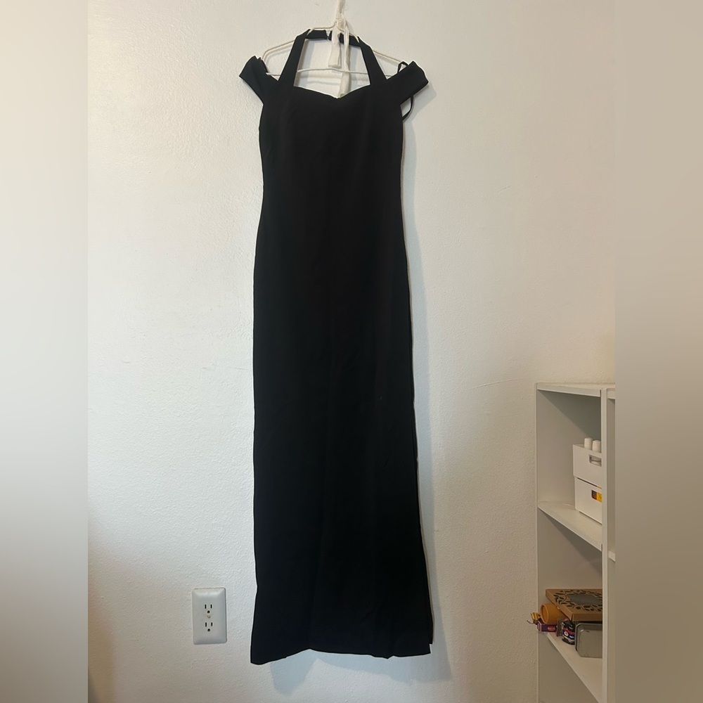Ralph Lauren Black Strapless Dress